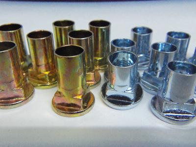 【現(xiàn)貨供應(yīng):家具用鉚螺母(倒帽)高腳鉚螺母(高腳倒帽)】價格,廠家,圖片,螺母,東莞市裕順五金制品-