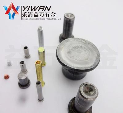 工廠直銷優(yōu)質(zhì)鉚釘產(chǎn)品 園藝工具鉚釘、電動(dòng)車座椅定位銷及半空心平頭鉚釘